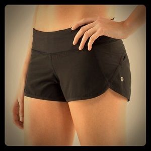 NWOT Lululemon Speed Shorts Size 8