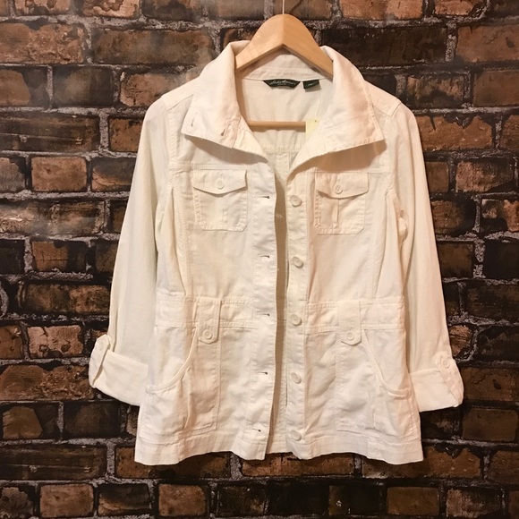 Eddie Bauer Button Adjustable Waist Jacket - Picture 2 of 5