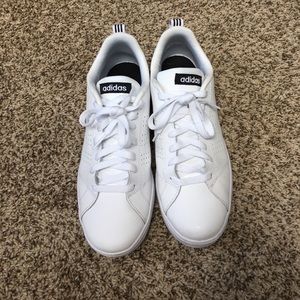 Adidas neo all white sneakers