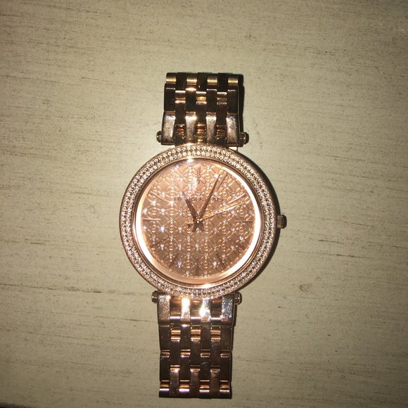 Michael Kors Accessories - MK rose gold watch