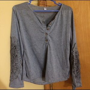 Grey blouse
