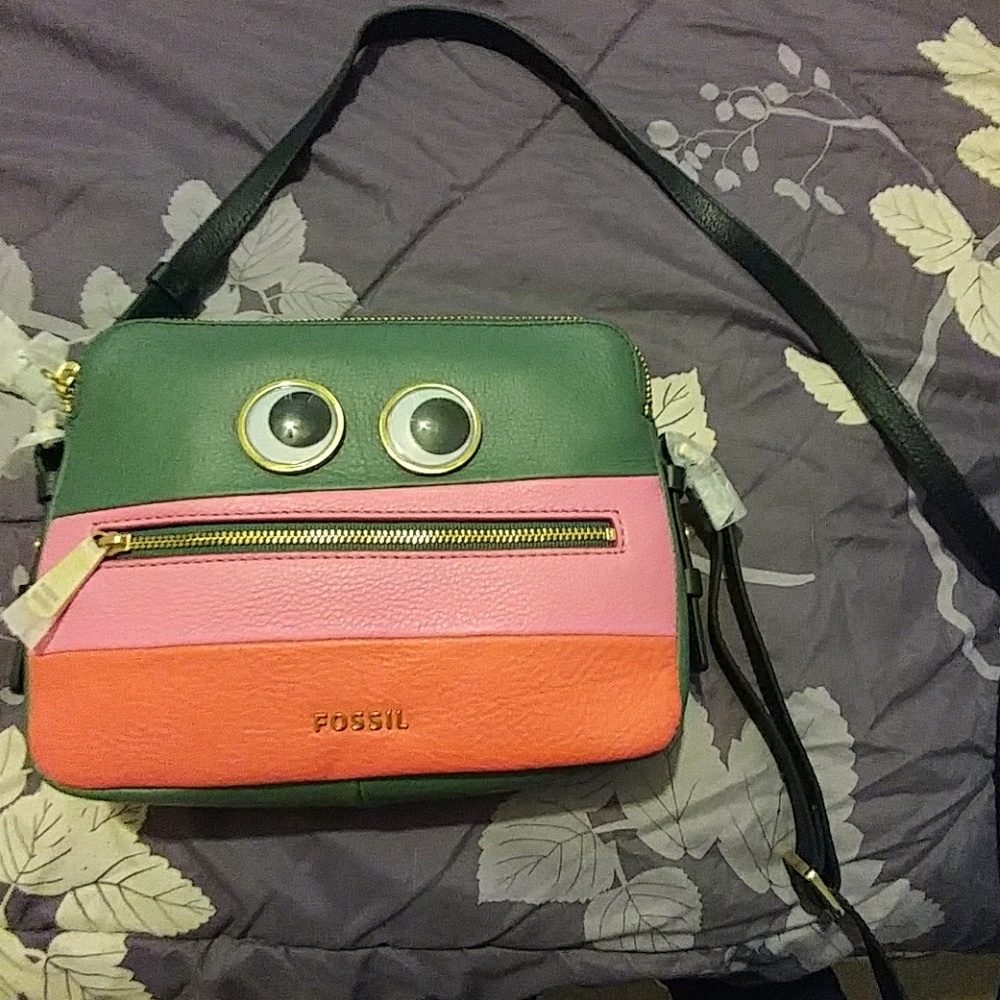 Brand new fossil crossbody