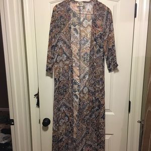 Show me your mumu long kimono