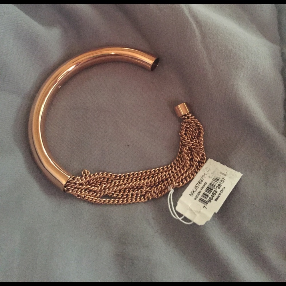 Rose gold magnetic clasp 1/2chain 1/2 hard m kors