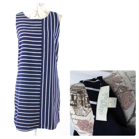 Anthropologie Dresses & Skirts - Anthropologie Olive & Oak Blue Shift Dress, 6