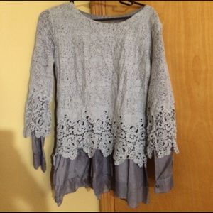 Grey blouse