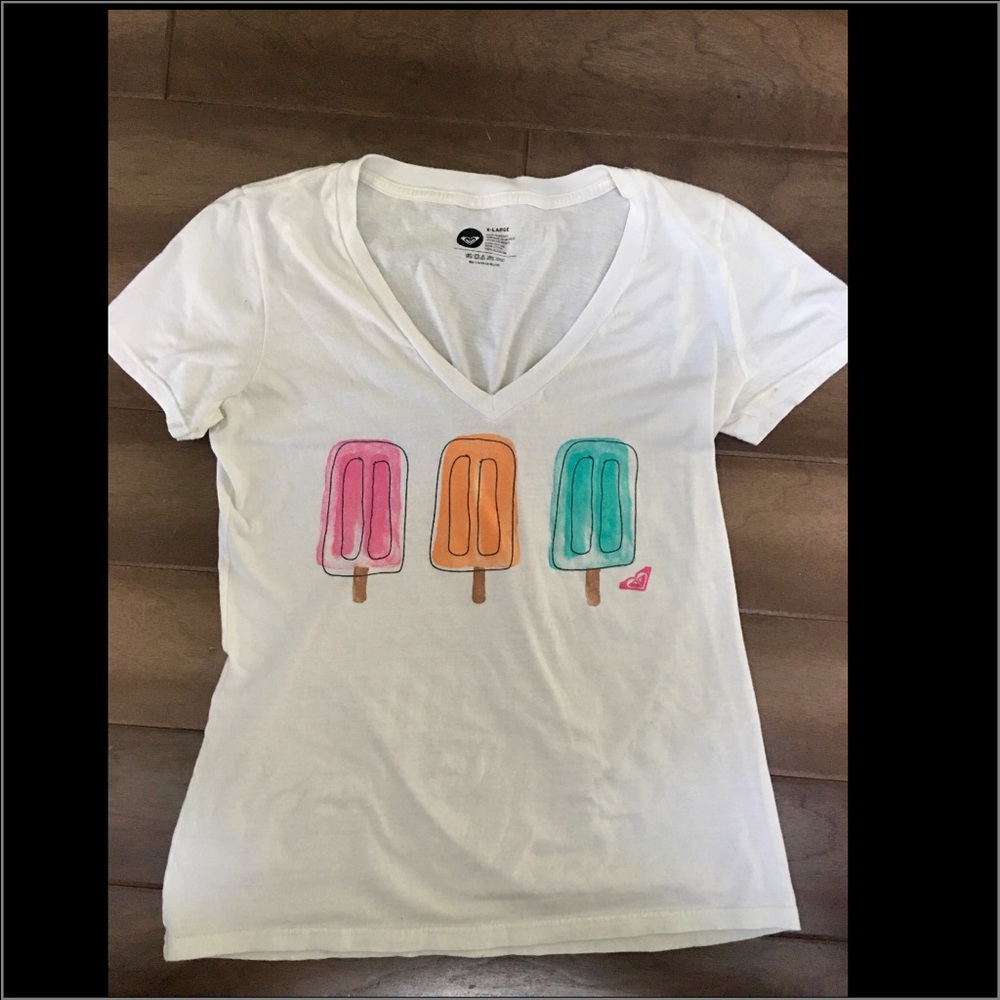 Roxy V-neck Tshirt