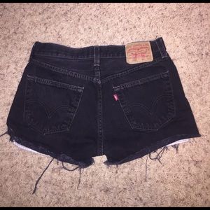 NWT black Levi shorts