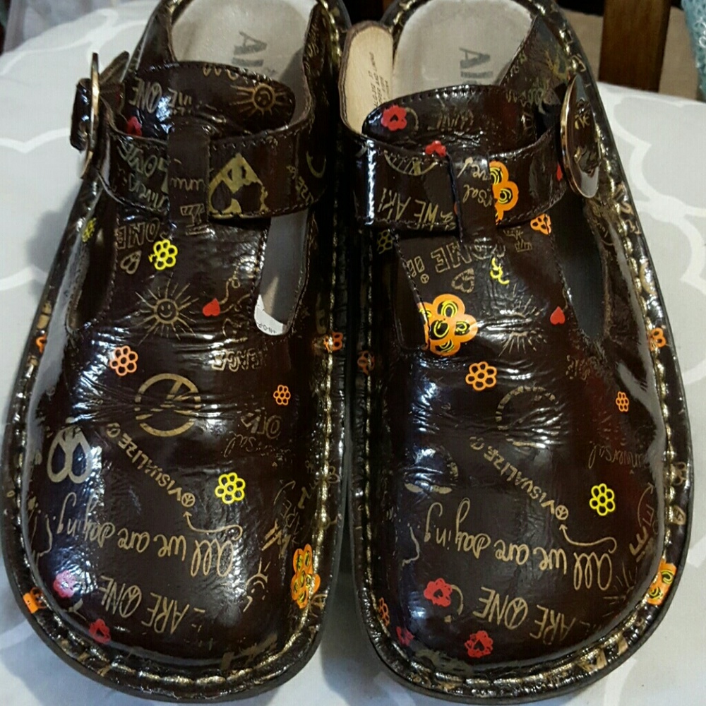 Alegria mules size 37