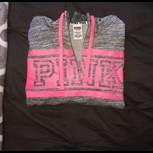 VS PINK Half Zip Hoodie