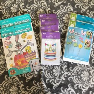 Lot of Easter Decorations