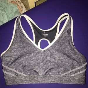 Grey Old Navy Sports Bra