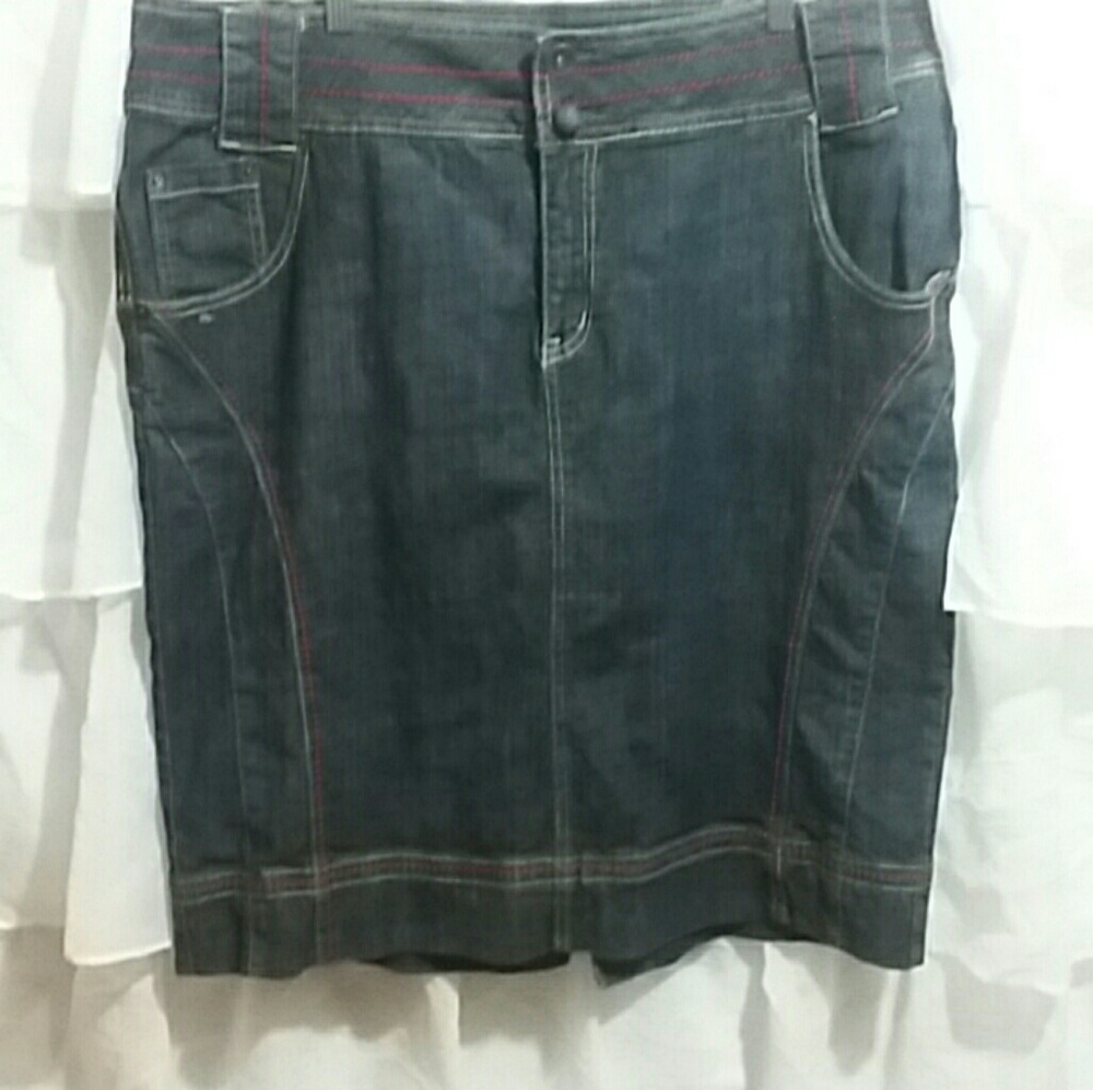 Women's Plus Size 20 Venezia Denim Jean Skirt