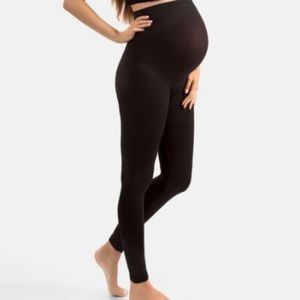 Black Maternity leggings by Preggo Leggings