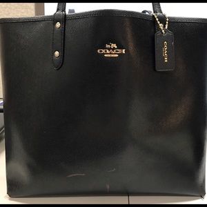 Reversible Coach Tote- Large