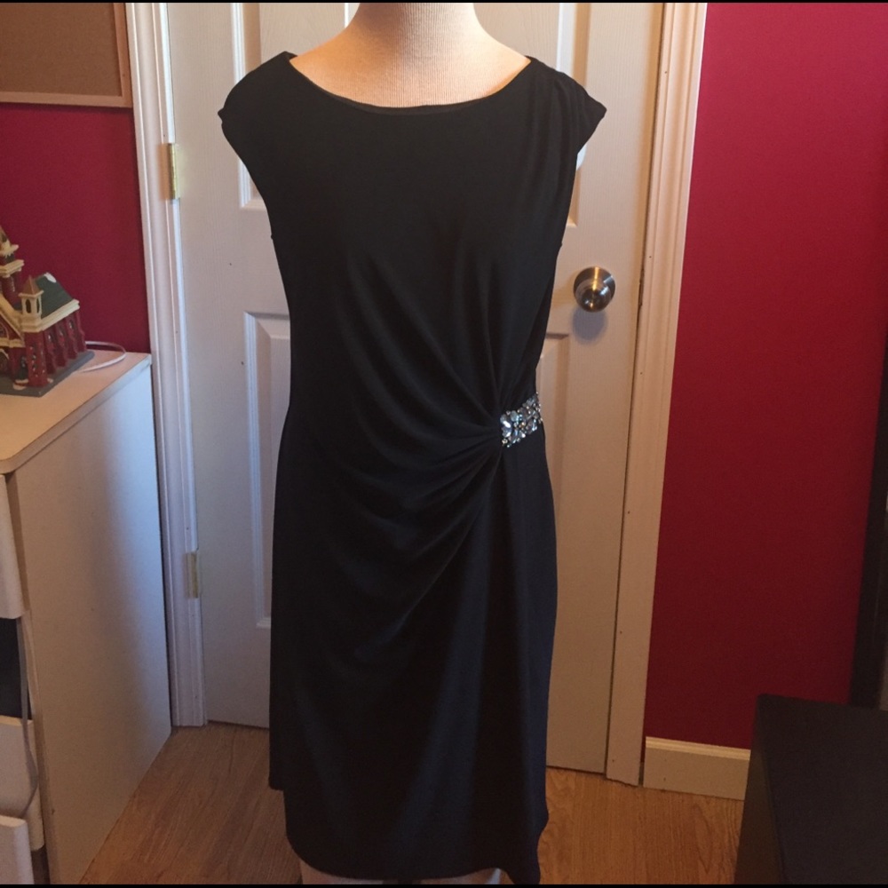 Evan Picone black label dress sz 14