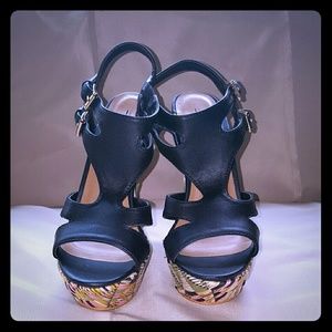 Black wedges 8
