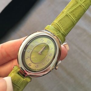 Green Burgi watch