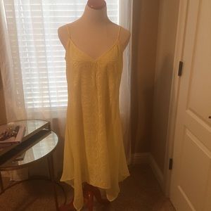 Sweet little pastel yellow sundress
