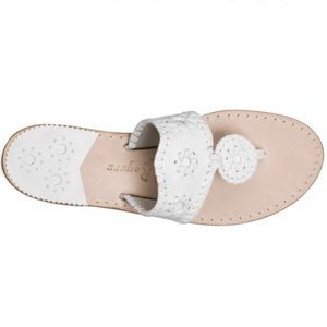 Jack Rogers Palm Beach Sandal White