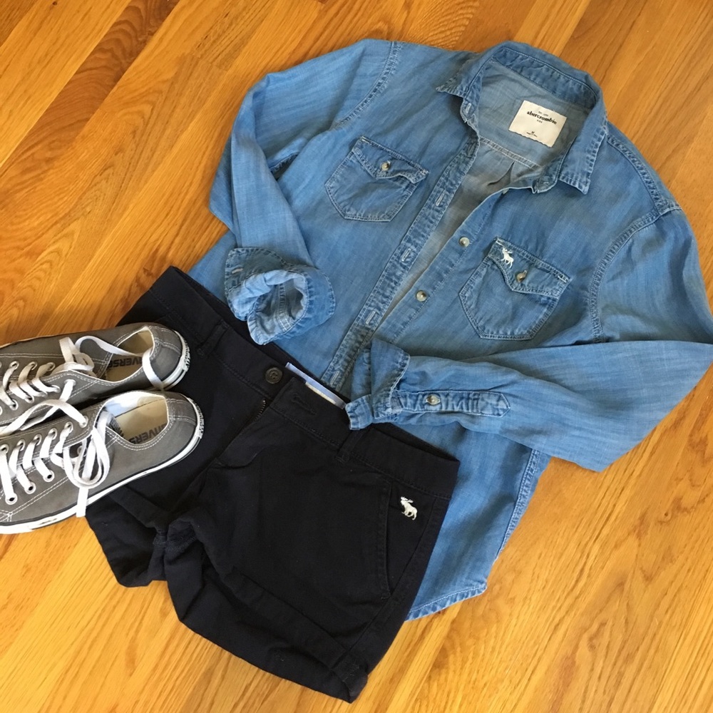 Abercrombie Kids Denim long sleeve