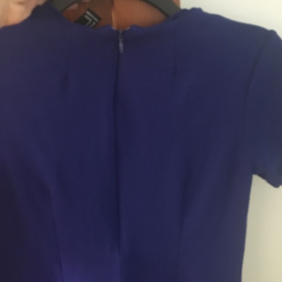 Blue T-shirt dress - Picture 2 of 2