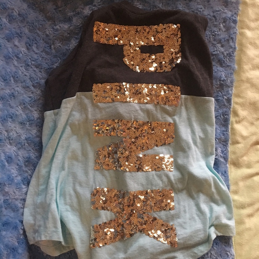 Colorblock Sequined Tank - Picture 3 of 3