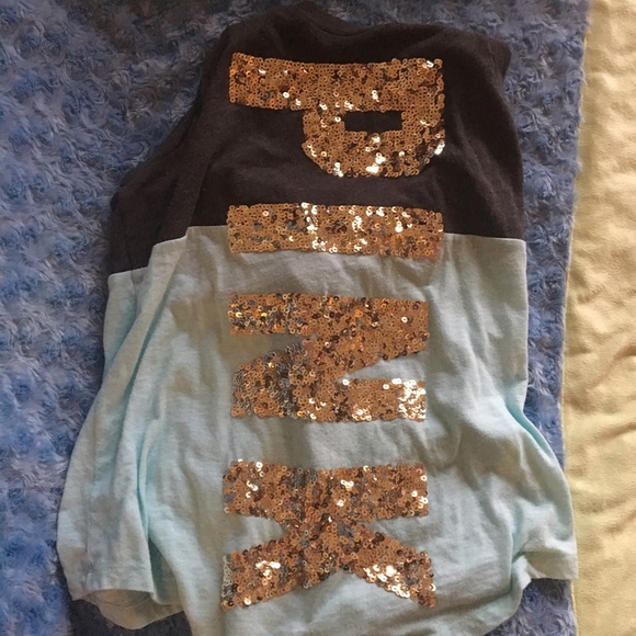 Colorblock Sequined Tank - Picture 3 of 3