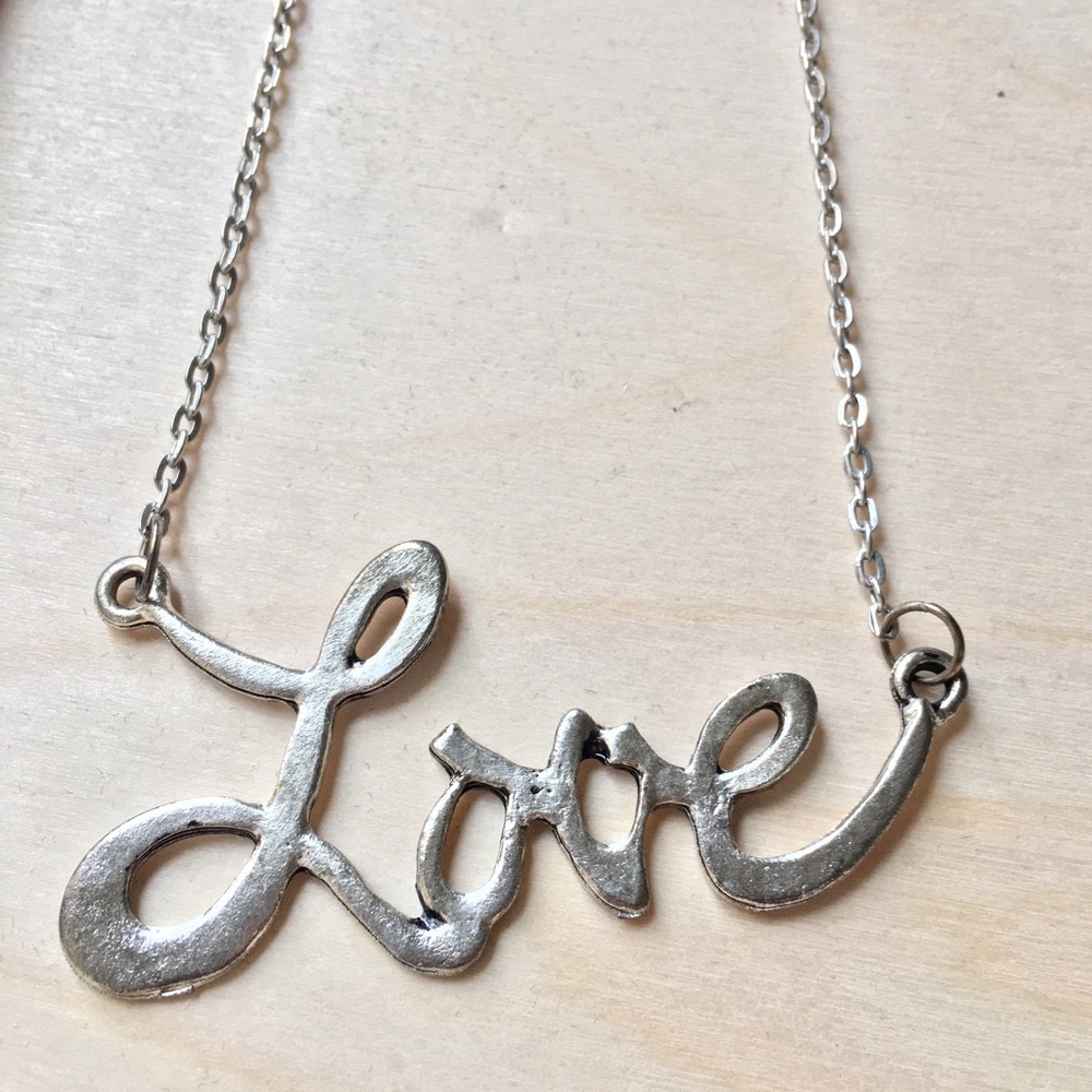 LOVE Statement Necklace