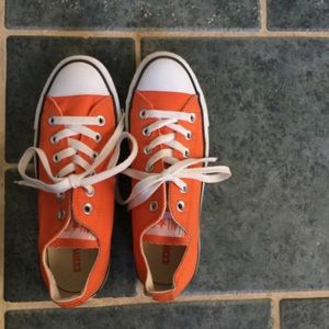 Orange converse