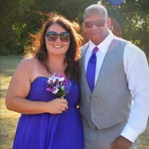 Stunning Royal Purple Formal Dress