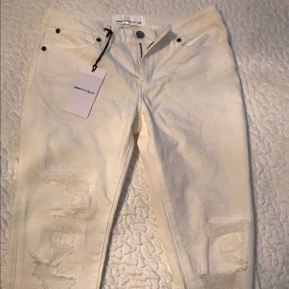 Paperdenim&cloth FLX ankle skinny jeans
