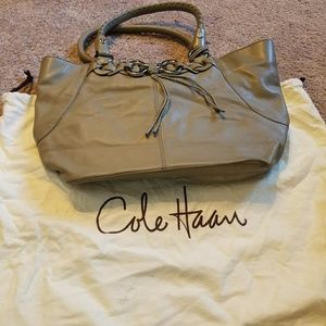 Cole haan soft leather handbag