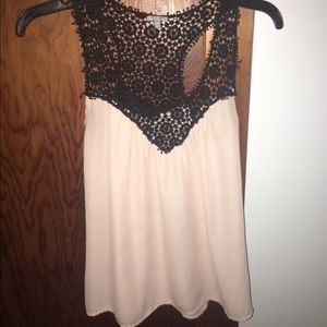 Pink Summer Lace top
