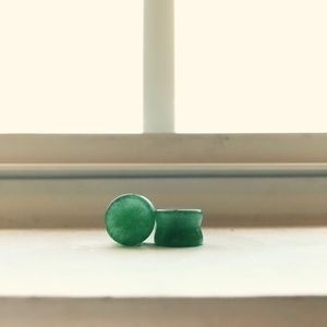 1/2" Pure Jade Plugs