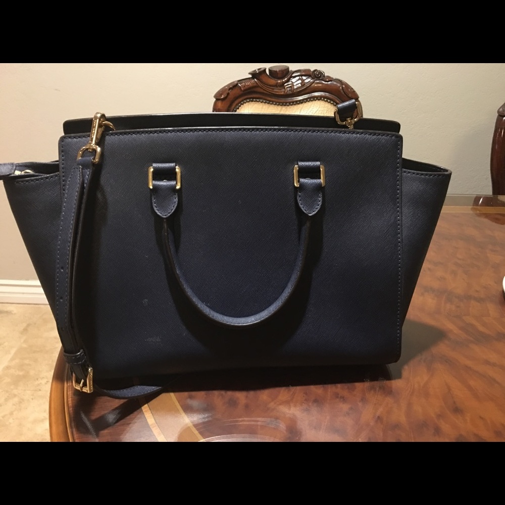 Michael Kors Selma Large navy - Picture 2 of 3