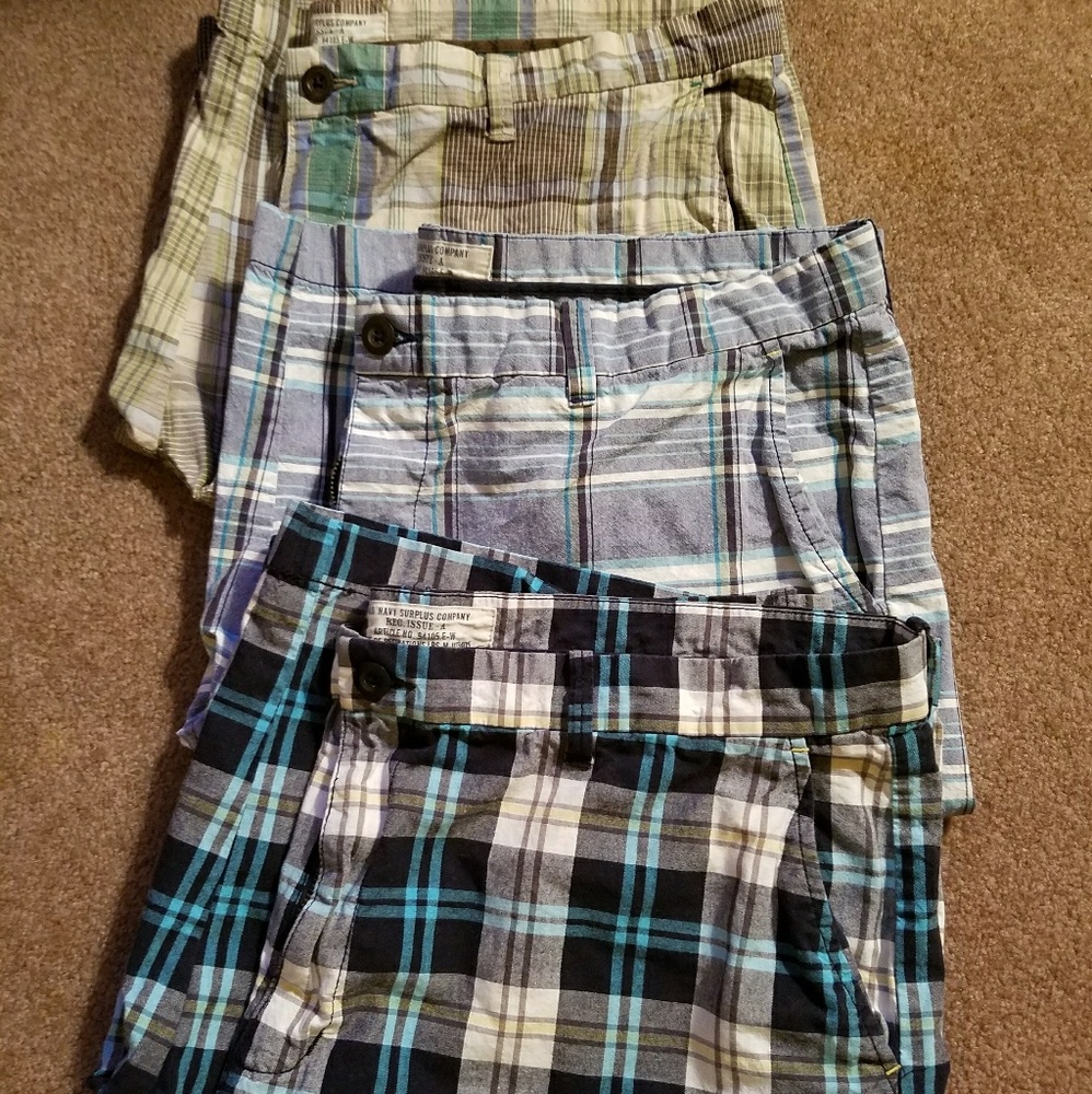 Plaid Shorts Bundle