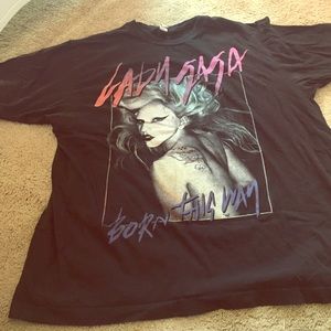 Lady Gaga Born this way t-shirt