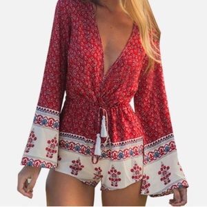 Red Romper