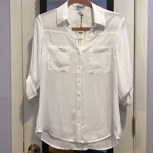 Express Slim Fit Portofino Shirt