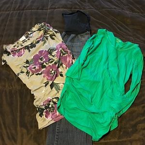 3 piece maternity set, small and medium