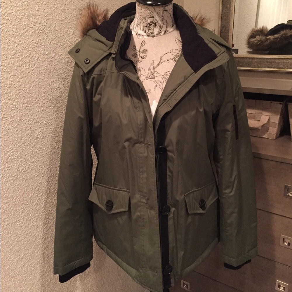 ‼️SOLD‼️ Barney's New York Fur Trim Jacket