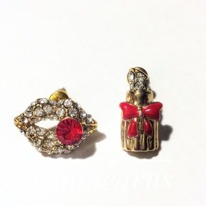 💄💋 Makeup Earrings - "Dolled Up" Fashion Studs✨