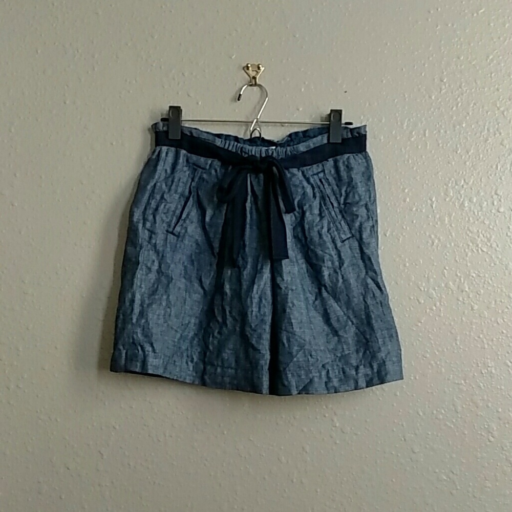 🌸  Womens Fossil Denim Tie Skirt Small 🌸