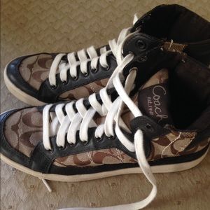 Coach signature sneakers