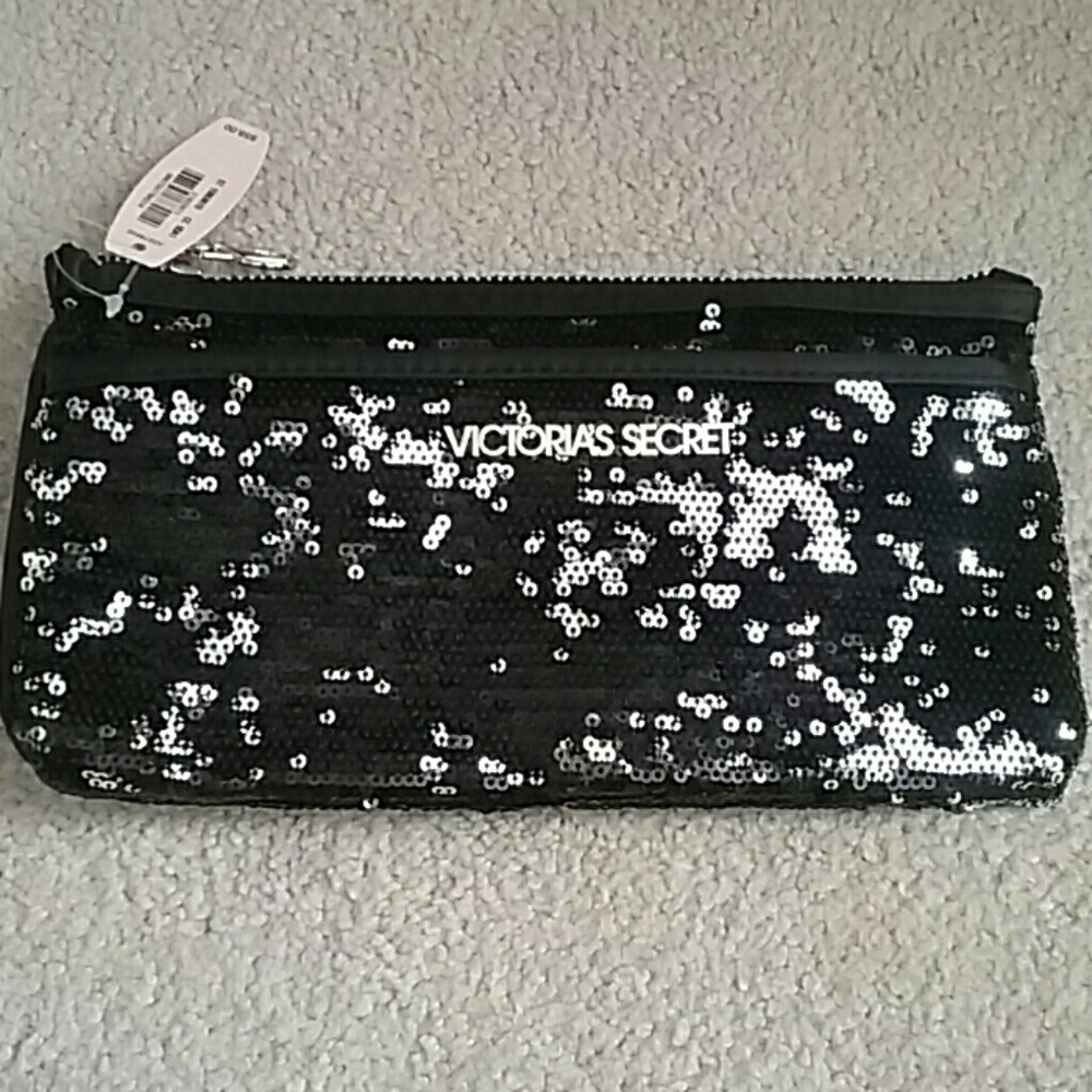 Victoria's Secret sequined pouch