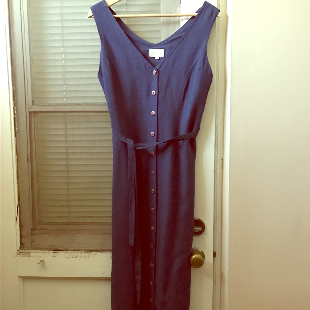 Blue summer dress