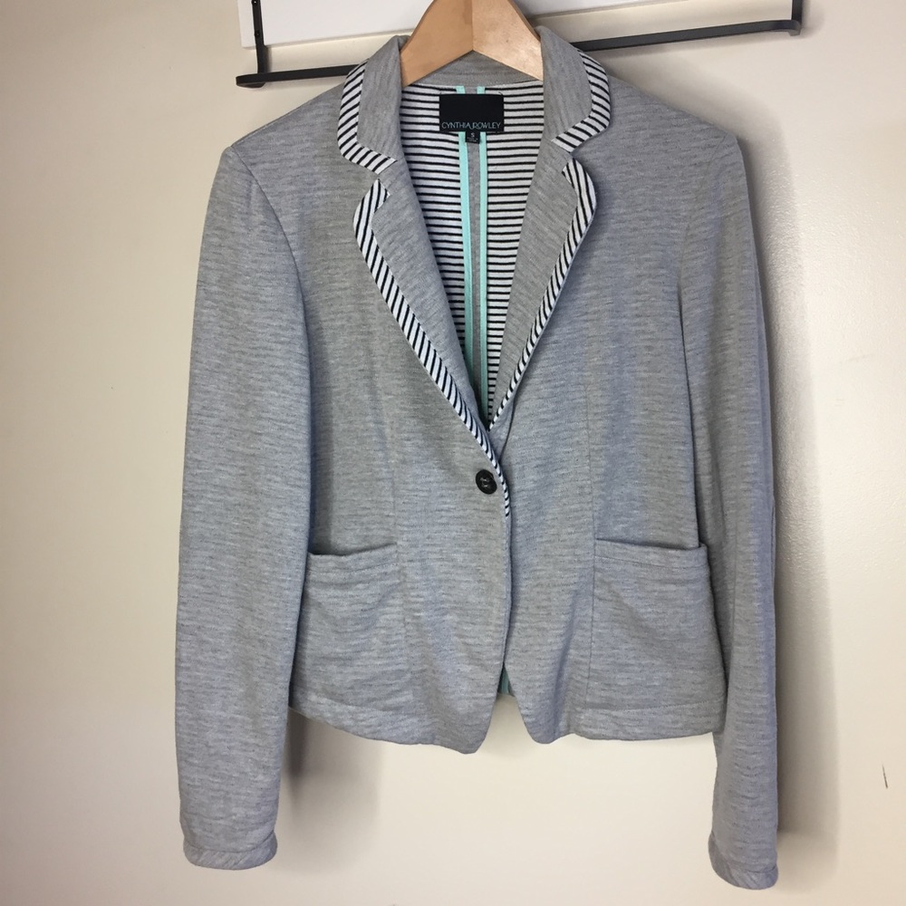 ❌❌SOLD❌❌ Cynthia Rowley Cotton Blazer. Size S.