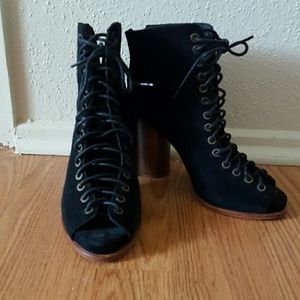 Jeffrey Campbell lace up heels NWOT