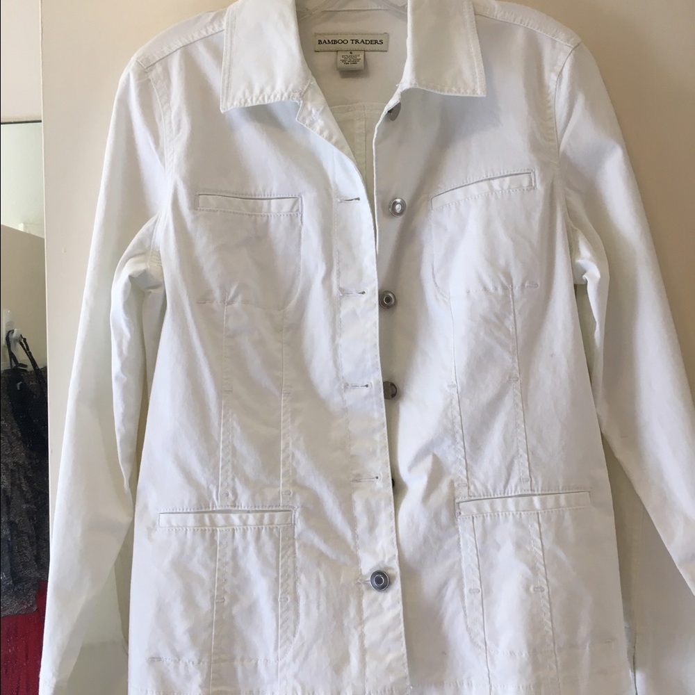 White Bamboo Traders Jacket